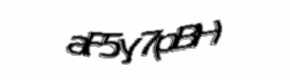 Security check image, please type the characters shown