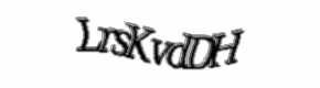 Security check image, please type the characters shown